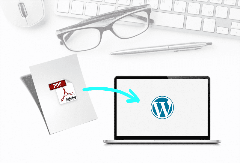 Convertir diseño PDF a Web WordPress