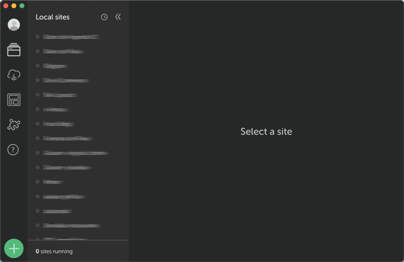Crear nuevo sitio con Local