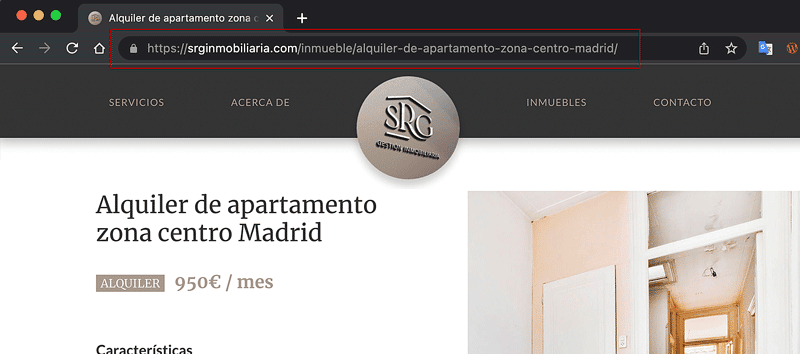Taxonomías web url