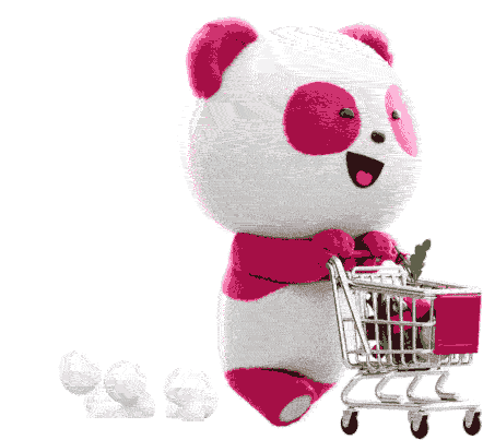 Gif animado panda