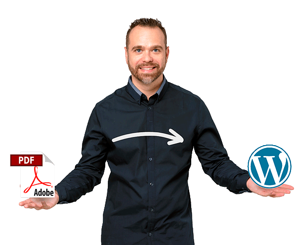 Convertir PDF a WordPress