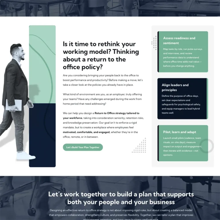 Detalle de interfaz del proyecto web Axter