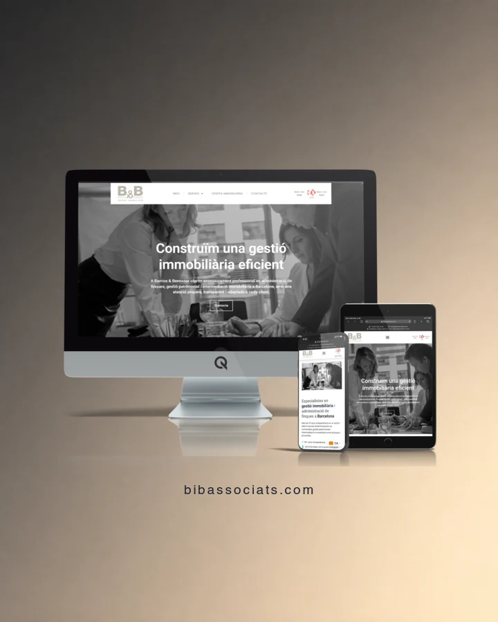BIB Associats — Diseño web en dispositivos