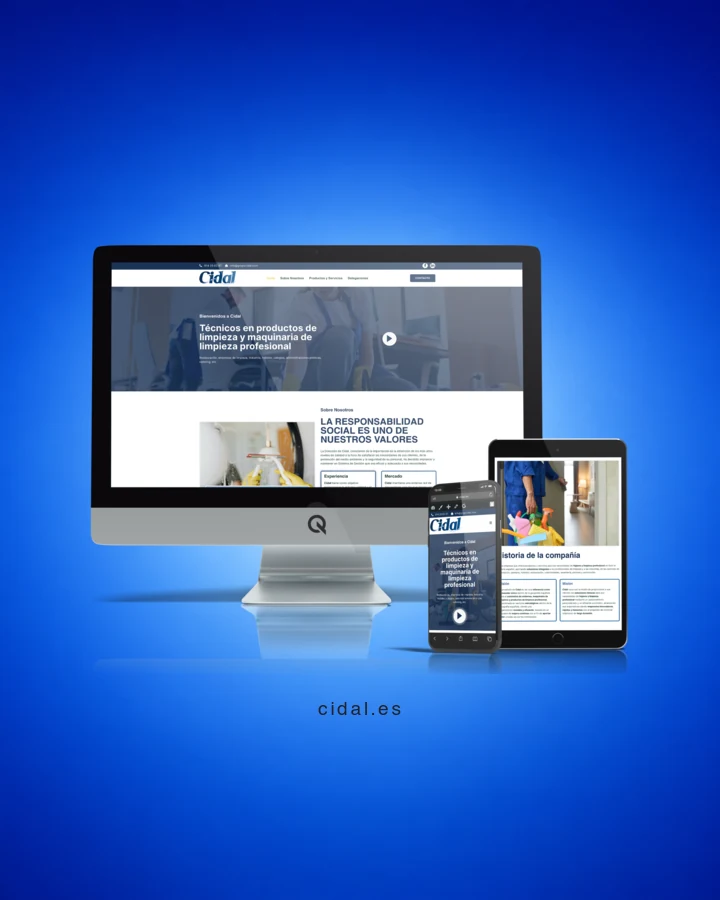 Cidal intranet — Diseño web en dispositivos
