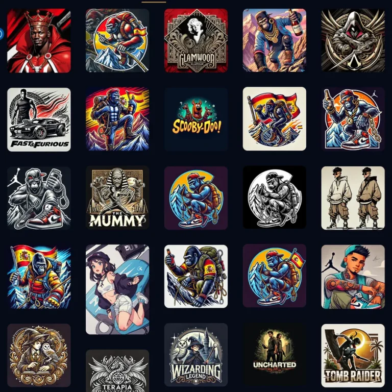 Detalle de interfaz del proyecto web DavelordyDG