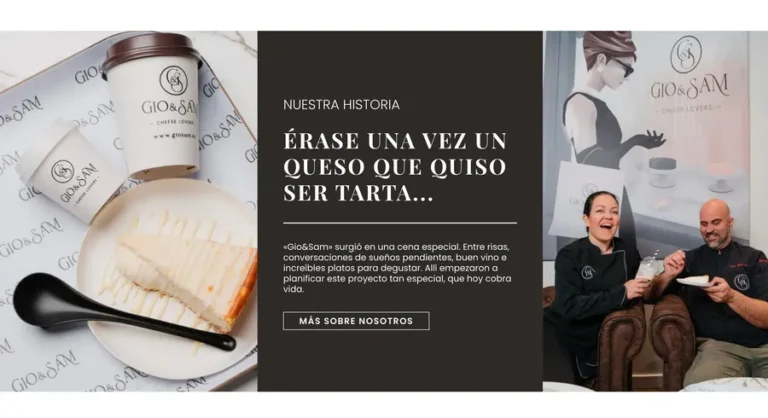 Detalle de interfaz del proyecto web Giosam Foodart