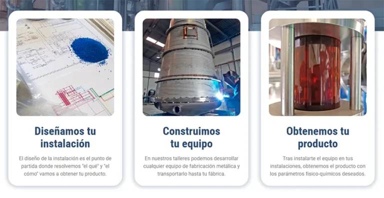 Detalle de interfaz del proyecto web Jeh SL