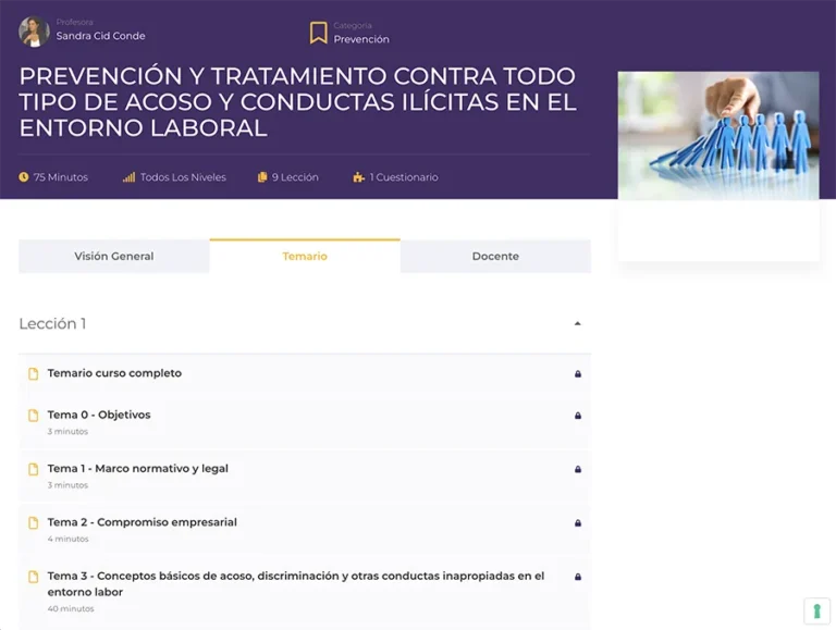 Detalle de interfaz del proyecto web Lógica Auditoría e Igualdad