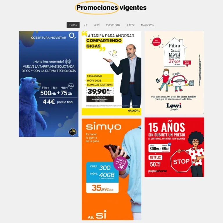 Detalle de interfaz del proyecto web Surestelecom