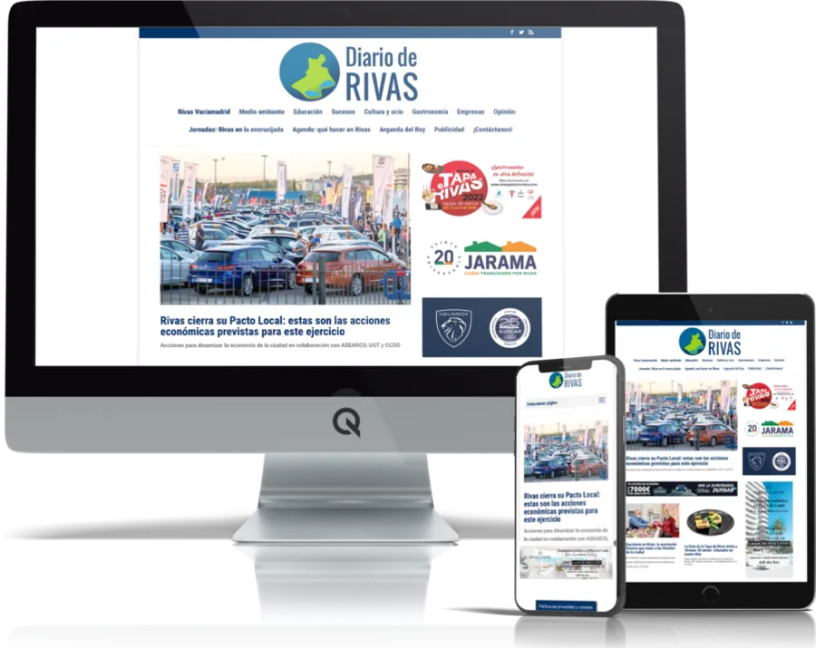 Diseño responsive del proyecto web Diario de Rivas