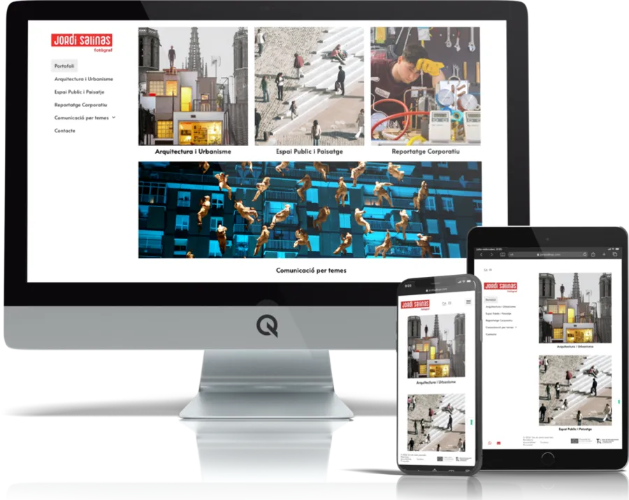 Diseño responsive del proyecto web Jordi Salinas