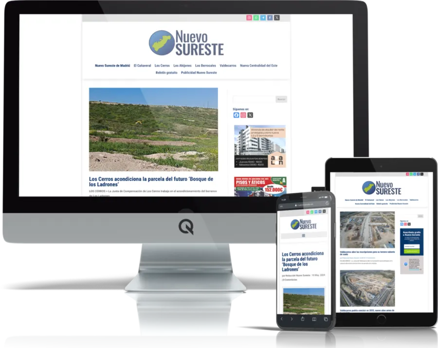 Diseño responsive del proyecto web Nuevo Sureste