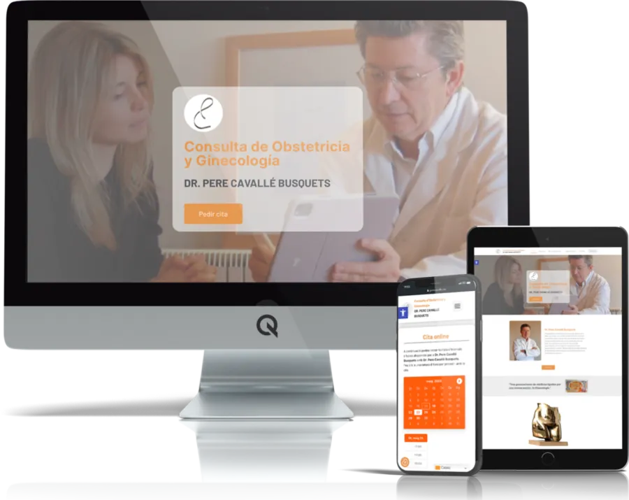 Diseño responsive del proyecto web Pere Cavalle